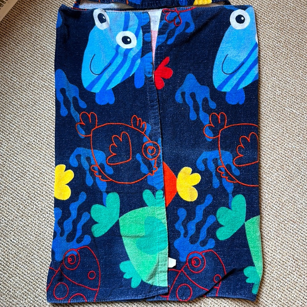 Koala Kids toddler kids fish beach towel
